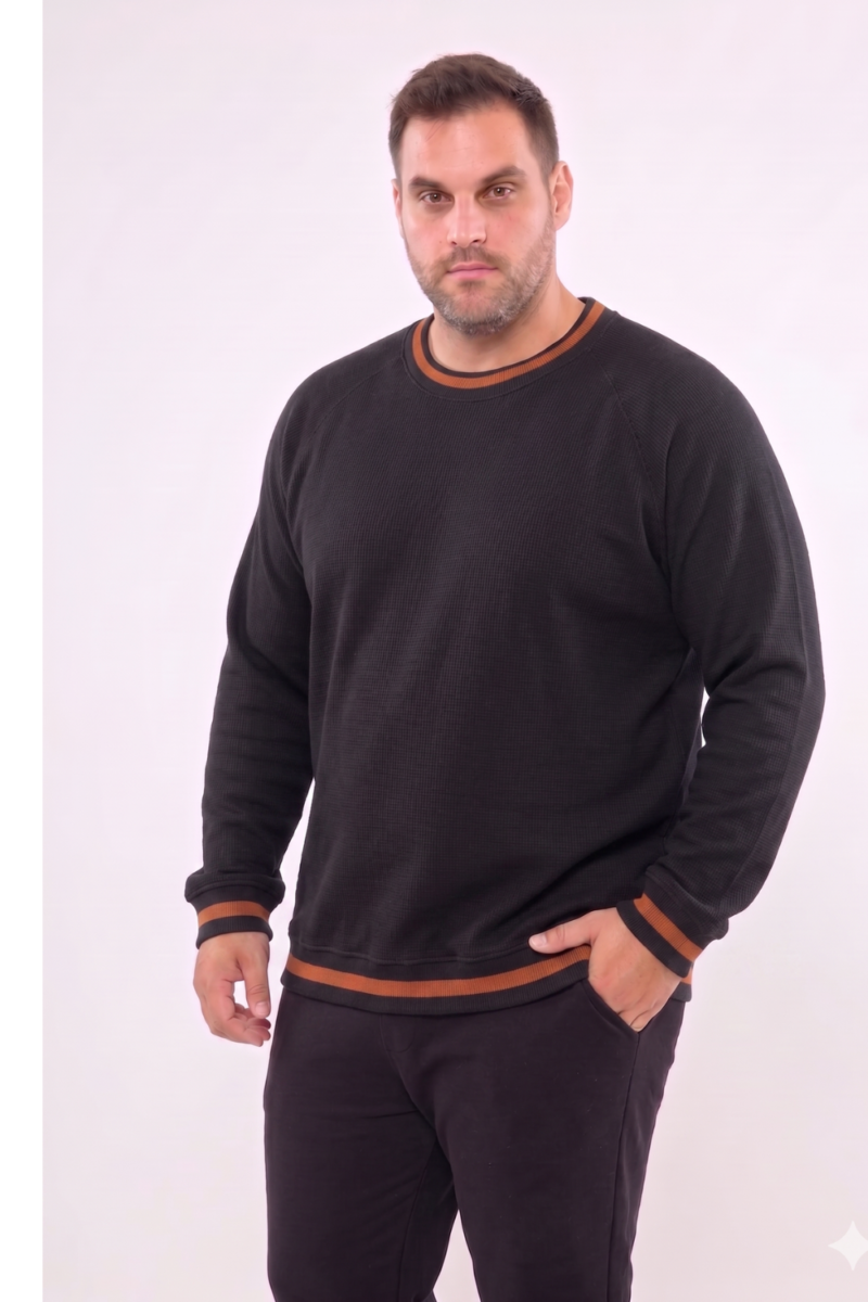 Buzo Cuello Redondo DAS WEF VELVET Micropanal con Plush
