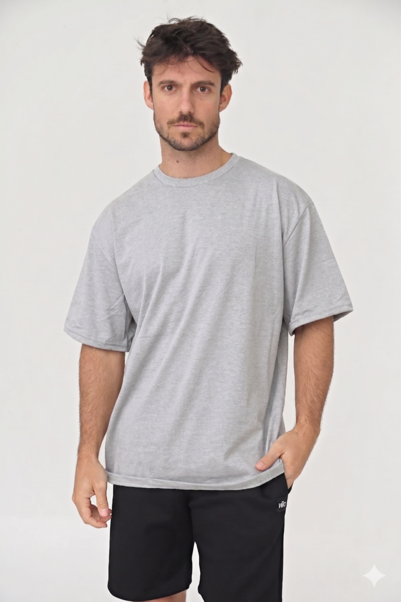 Remera mc algodón COTTON-CORE sin frisa VILO