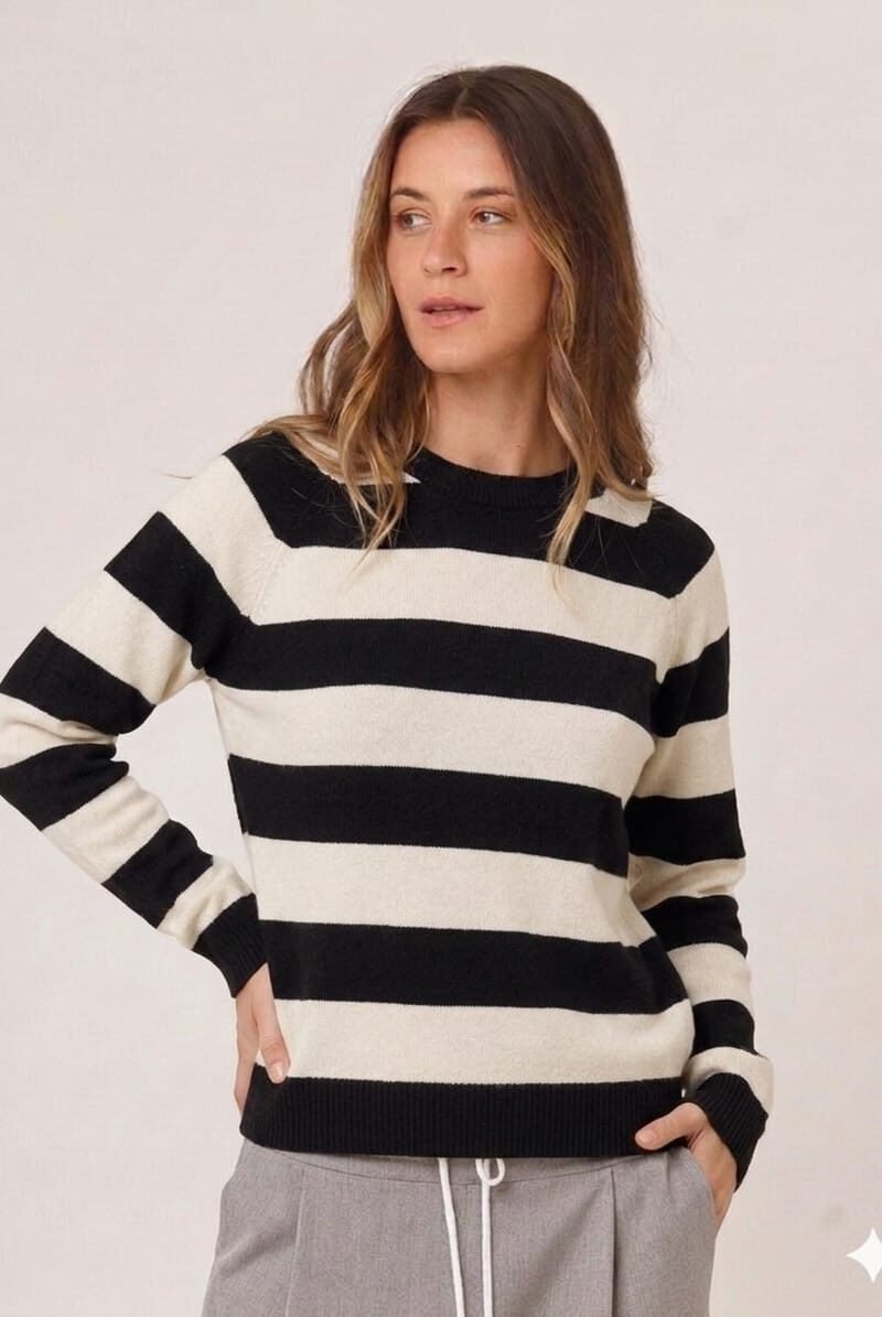 Sweater Navy Stripes