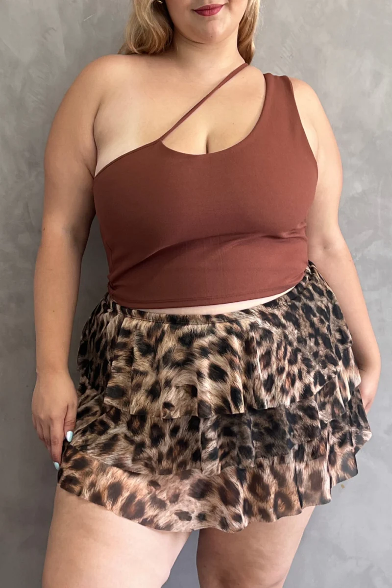SKORT CINTIA ANIMAL PRINT