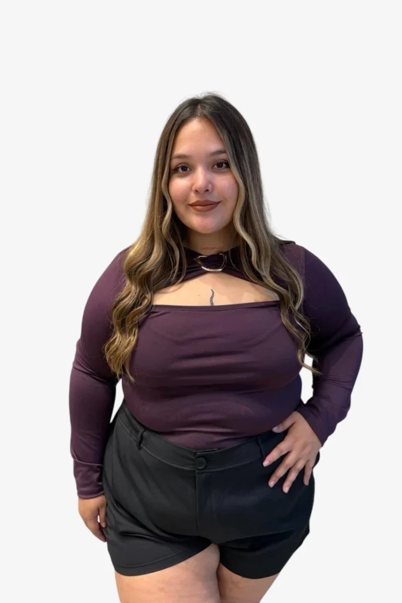 Body con aplique