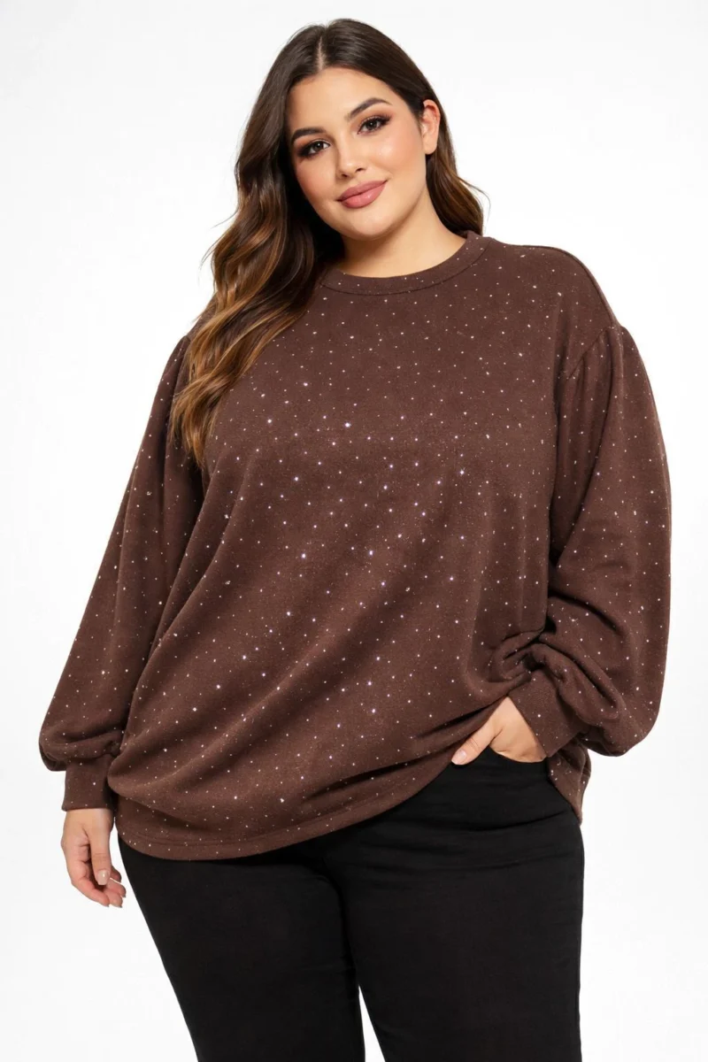 BUZO GLITTER LARGO