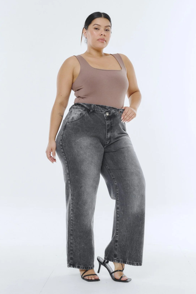 MAXI WIDE LEG NOMERIA CINTURA INCLINADA