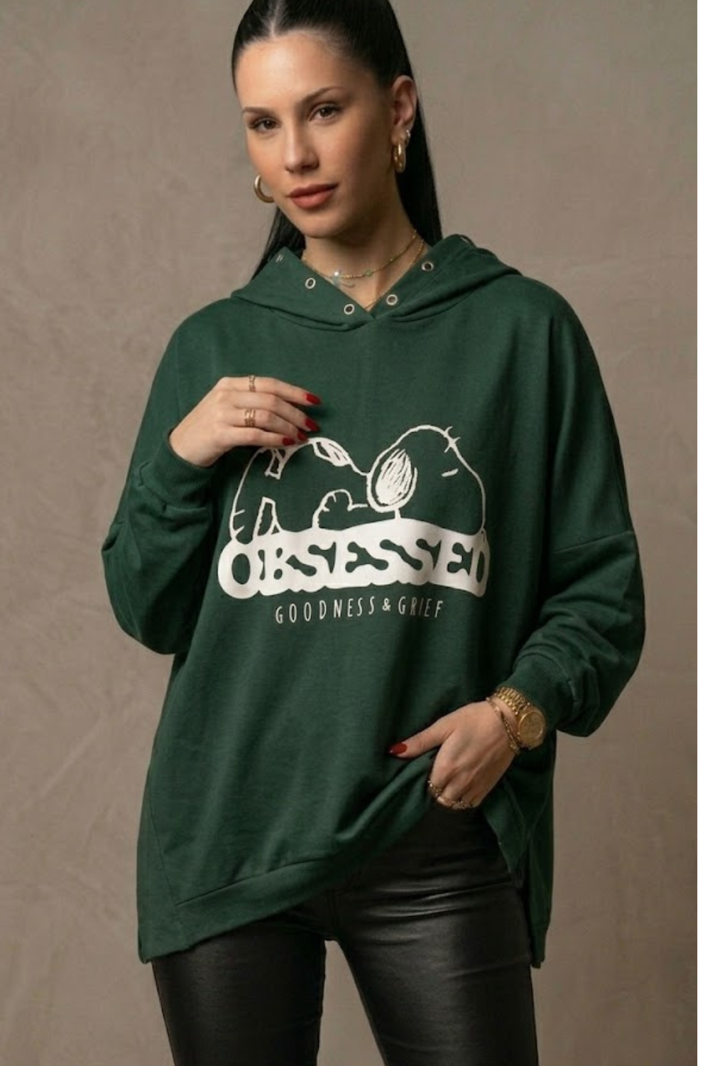 BUZO SNOOPY CON CAPUCHA - Imagen 5