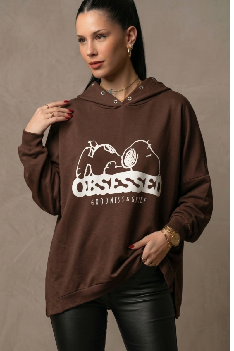 BUZO SNOOPY CON CAPUCHA