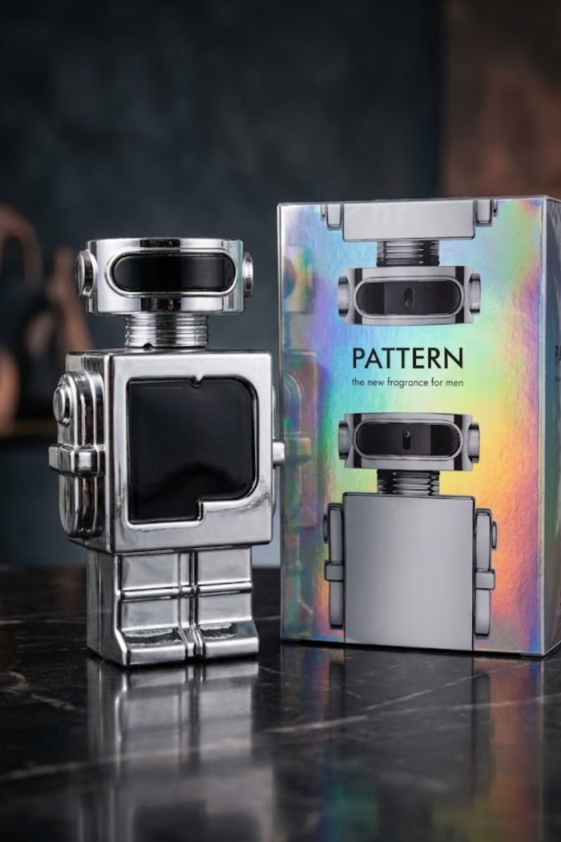 Perfume Robot-Plateado