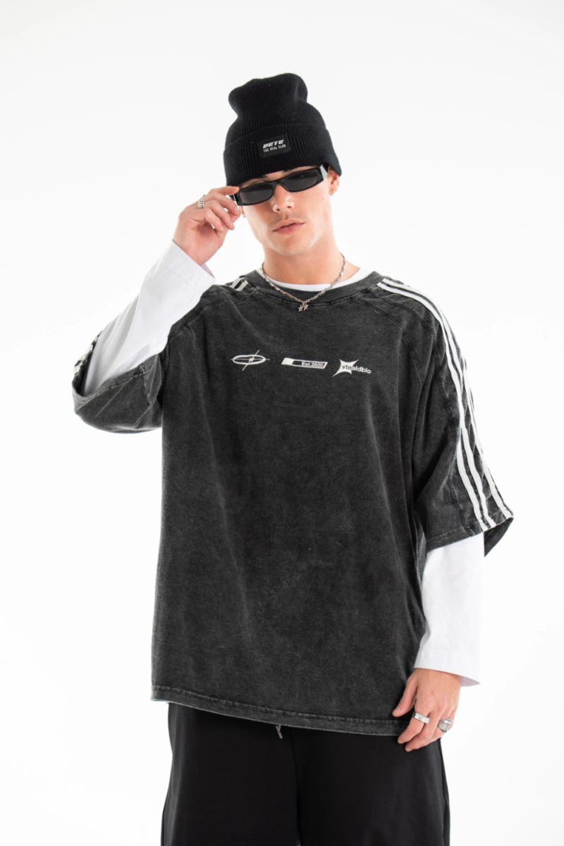 REMERA CON TRILLERA