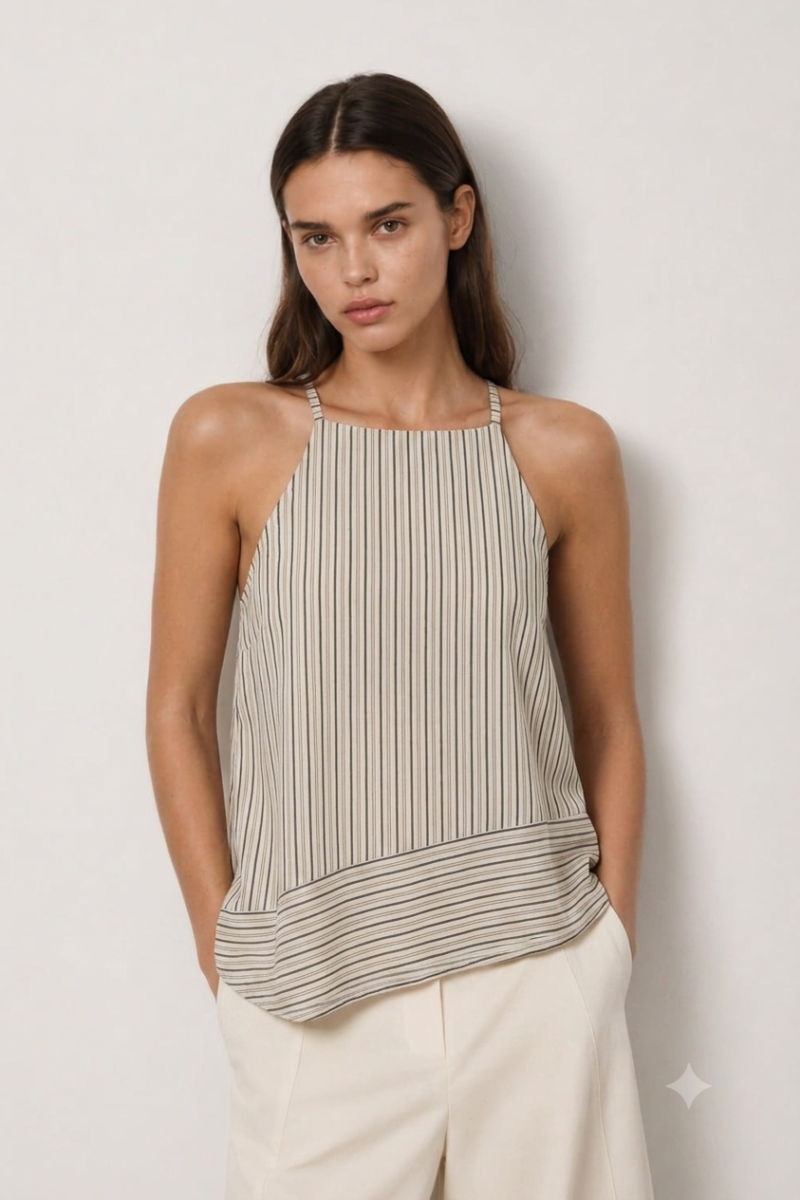 TOP ESCOTE CUADRA