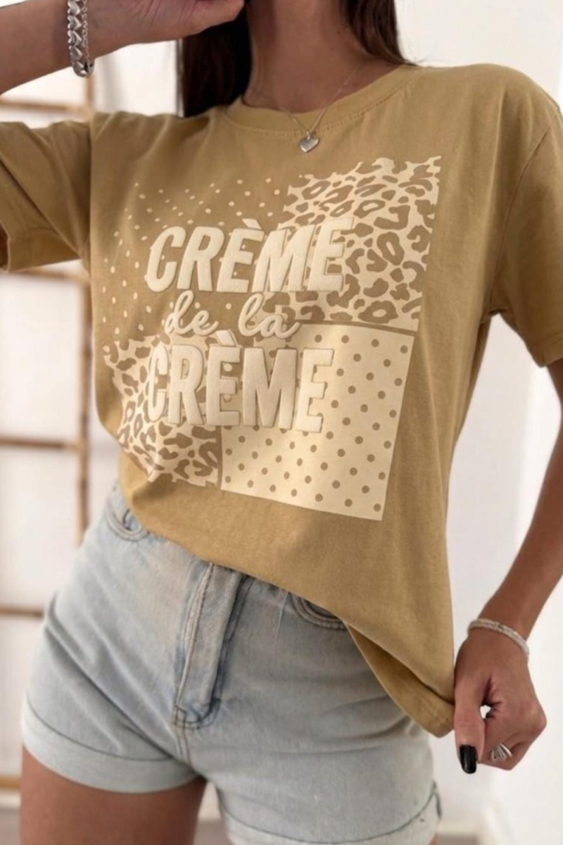 REMERA CREMÉ