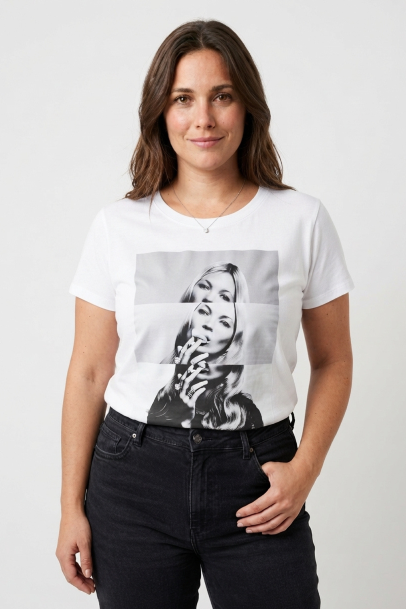 REMERA KATE RECORTE