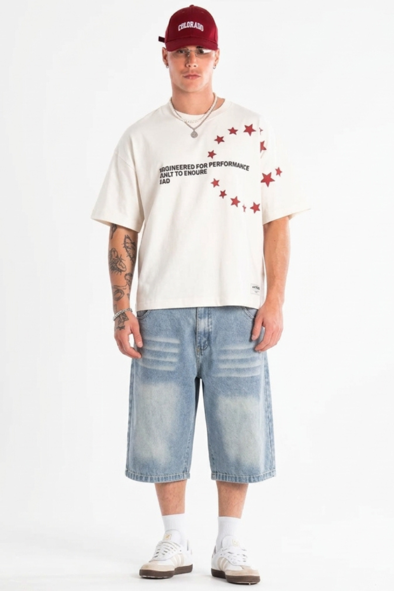 BERMUDA JEANS BIGOTE