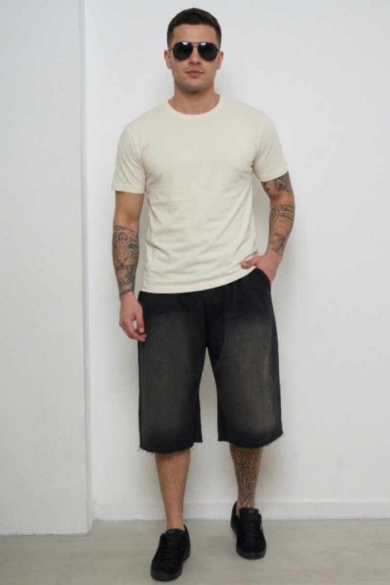 BERMUDA JOGGER WIDELEG